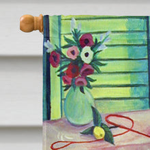 Load image into Gallery viewer, Helping Himself Pug Flag Canvas House Size