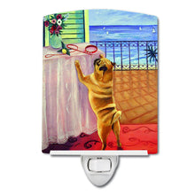 Load image into Gallery viewer, Helping Himself Fawn Pug Ceramic Night Light 7027CNL