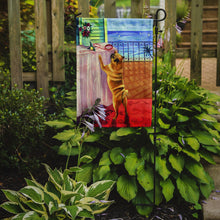 Load image into Gallery viewer, Helping Himself Pug Garden Flag – Decorative Outdoor Yard Flag