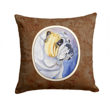 Load image into Gallery viewer, English Bulldog Throw Pillow - 14x14 Decorative Pillow – Art for Your Home &amp; Patio 7028PW1414