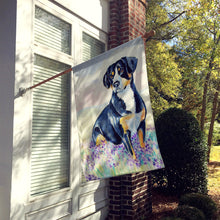 Load image into Gallery viewer, Entlebucher Mountain Dog Flag Canvas House Size