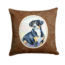 Load image into Gallery viewer, Entlebucher Mountain Dog Throw Pillow - 14x14 Decorative Pillow – Art for Your Home &amp; Patio 7030PW1414
