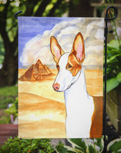 Load image into Gallery viewer, Ibizan Hound Garden Flag – Decorative Outdoor Yard Flag