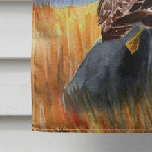 Load image into Gallery viewer, Flat Coated Retriever Flag Canvas House Size