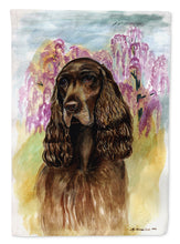 Load image into Gallery viewer, Field Spaniel Garden Flag – Decorative Outdoor Yard Flag