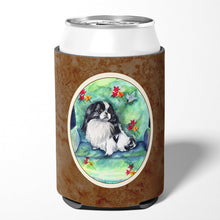 Load image into Gallery viewer, Japanese Chin in Momma's Chair Can or Bottle Hugger 7034CC