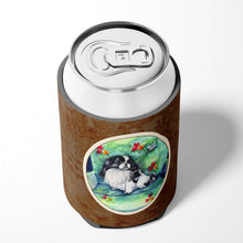 Load image into Gallery viewer, Japanese Chin in Momma's Chair Can or Bottle Hugger 7034CC