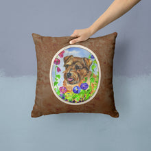 Load image into Gallery viewer, Norfolk Terrier Throw Pillow - 14x14 Decorative Pillow – Art for Your Home &amp; Patio 7035PW1414