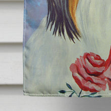 Load image into Gallery viewer, Papillon with Butterfly Flag Canvas House Size