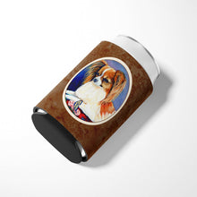 Load image into Gallery viewer, Papillon Rose and Butterfly Can or Bottle Hugger 7038CC