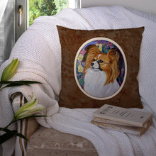 Load image into Gallery viewer, Papillon Throw Pillow - 14x14 Decorative Pillow – Art for Your Home &amp; Patio 7041PW1414