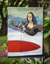 Load image into Gallery viewer, Pug and Mona Lisa Garden Flag – Decorative Outdoor Yard Flag