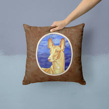 Load image into Gallery viewer, Pharaoh Hound Throw Pillow - 14x14 Decorative Pillow – Art for Your Home &amp; Patio 7044PW1414