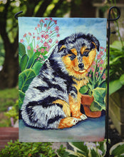 Load image into Gallery viewer, Australian Shepherd Puppy Garden Flag – Decorative Outdoor Yard Flag
