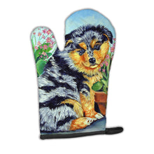 Load image into Gallery viewer, Australian Shepherd Puppy Oven Mitt 7045OVMT