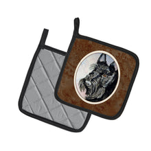 Load image into Gallery viewer, Scottish Terrier Pot Holders - Set of 2 Decorative Kitchen Helpers | Made in the USA 7047PTHD
