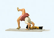 Load image into Gallery viewer, Preiser 29108 HO Scale Performance Artist Going into Head Stand