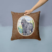Load image into Gallery viewer, Bouvier des Flandres Throw Pillow - 14x14 Decorative Pillow – Art for Your Home &amp; Patio 7049PW1414