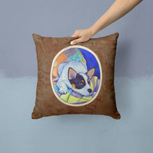 Load image into Gallery viewer, Australian Cattle Dog Sew Perfect Throw Pillow - 14x14 Decorative Pillow – Art for Your Home &amp; Patio 7050PW1414