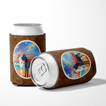 Load image into Gallery viewer, At sunset Great Dane Harlequin and Black Can or Bottle Hugger 7051CC
