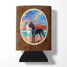 Load image into Gallery viewer, At sunset Great Dane Harlequin and Black Can or Bottle Hugger 7051CC