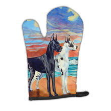 Load image into Gallery viewer, At sunset Great Dane Harlequin and Black Oven Mitt 7051OVMT