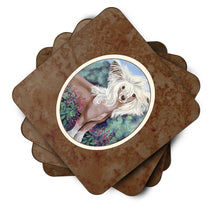 Load image into Gallery viewer, Chinese Crested Foam Coaster  7052FC