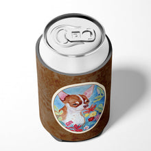 Load image into Gallery viewer, Chihuahua in flowers Can or Bottle Hugger 7053CC