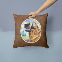 Load image into Gallery viewer, Leonberger Throw Pillow - 14x14 Decorative Pillow – Art for Your Home &amp; Patio 7056PW1414