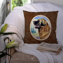 Load image into Gallery viewer, Leonberger Throw Pillow - 14x14 Decorative Pillow – Art for Your Home &amp; Patio 7056PW1414