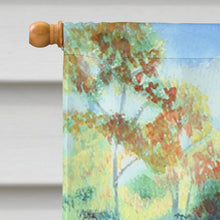 Load image into Gallery viewer, Chow Chow Momma's Love Flag Canvas House Size