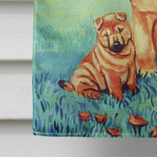 Load image into Gallery viewer, Chow Chow Momma's Love Flag Canvas House Size