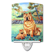 Load image into Gallery viewer, Chow Chow Momma's Love Ceramic Night Light 7057CNL
