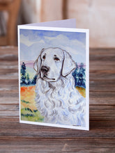 Load image into Gallery viewer, Kuvasz  Greeting Cards -  Blank Note Cards – 8-Pack of Artist-Designed Cards with Envelopes