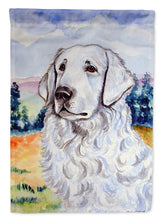 Load image into Gallery viewer, Kuvasz Garden Flag – Decorative Outdoor Yard Flag