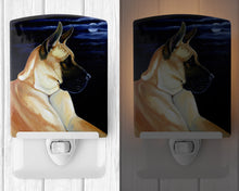 Load image into Gallery viewer, Fawn Great Dane in the Moonlight Ceramic Night Light 7059CNL