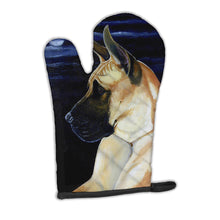 Load image into Gallery viewer, Fawn Great Dane in the Moonlight Oven Mitt 7059OVMT