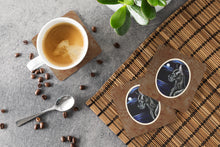 Load image into Gallery viewer, Black Great Dane in the Moonlight Foam Coaster  7060FC