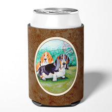 Load image into Gallery viewer, Basset Hound Double Trouble Can or Bottle Hugger 7061CC