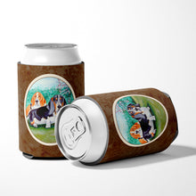 Load image into Gallery viewer, Basset Hound Double Trouble Can or Bottle Hugger 7061CC