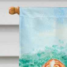 Load image into Gallery viewer, Basset Hound Double Trouble Flag Canvas House Size