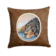 Load image into Gallery viewer, Gordon Setter Waiting on Mom Throw Pillow - 14x14 Decorative Pillow – Art for Your Home &amp; Patio 7062PW1414