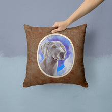 Load image into Gallery viewer, Weimaraner Azure Skies Throw Pillow - 14x14 Decorative Pillow – Art for Your Home &amp; Patio 7063PW1414