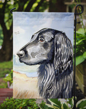 Load image into Gallery viewer, Flat Coated Retriever Garden Flag – Decorative Outdoor Yard Flag