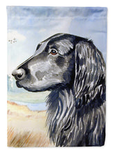 Load image into Gallery viewer, Flat Coated Retriever Garden Flag – Decorative Outdoor Yard Flag