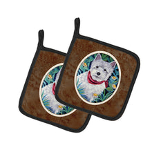 Load image into Gallery viewer, Westie Pot Holders - Set of 2 Decorative Kitchen Helpers | Made in the USA 7066PTHD