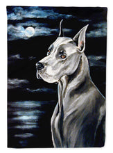 Load image into Gallery viewer, Great Dane in the moonlight Garden Flag – Decorative Outdoor Yard Flag