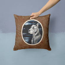 Load image into Gallery viewer, Great Dane Moonlight Throw Pillow - 14x14 Decorative Pillow – Art for Your Home &amp; Patio 7067PW1414