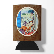 Load image into Gallery viewer, Lady with her Boxer Can or Bottle Hugger 7068CC