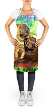 Load image into Gallery viewer, Shar Pei Patio Peis Apron – Artist-Designed Kitchen, BBQ &amp; Craft Apron